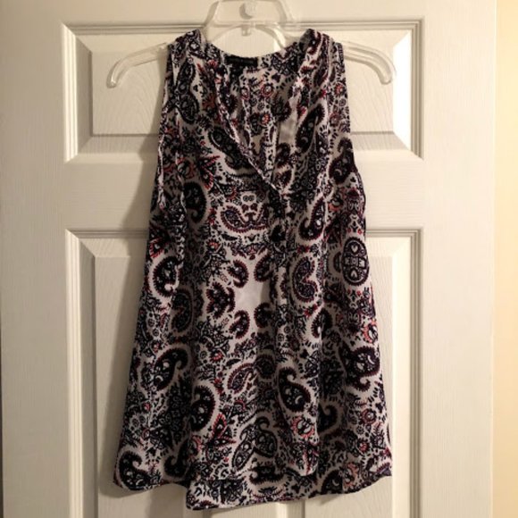 Audrey & Celine Sleeveless Blouse - Picture 1 of 6